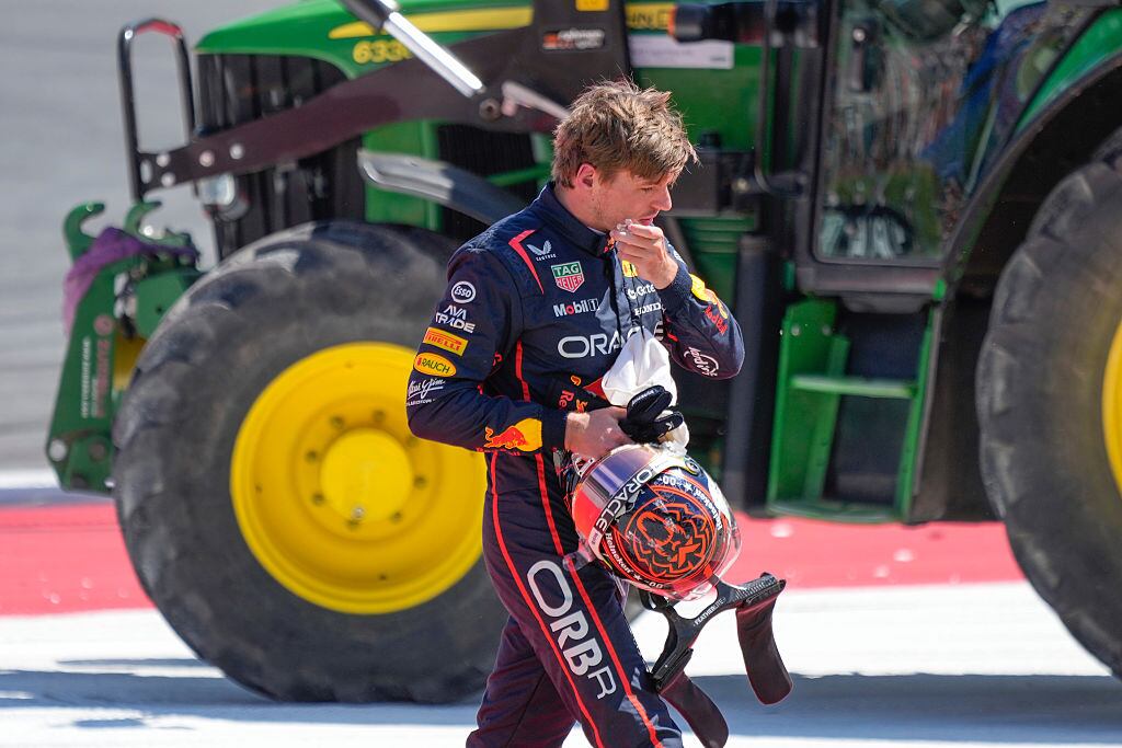 Max Verstappen se quedó fuera del GP de Austria de F1