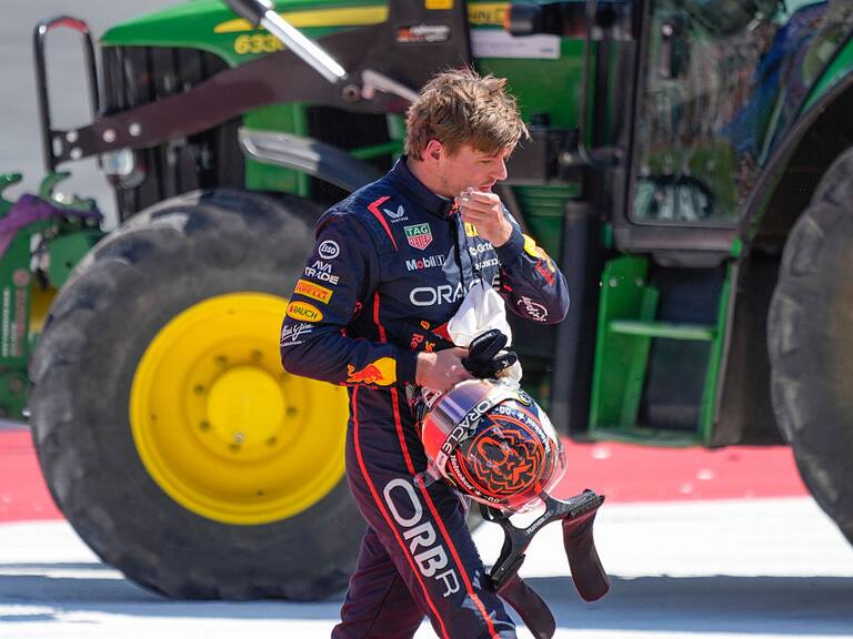 Max Verstappen se quedó fuera del GP de Austria de F1