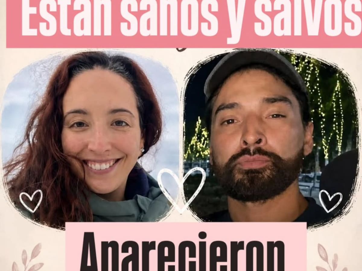 Confirman hallazgo con vida de pareja desaparecida en el Cajón del Maipo: familiares entregan alentadora noticia