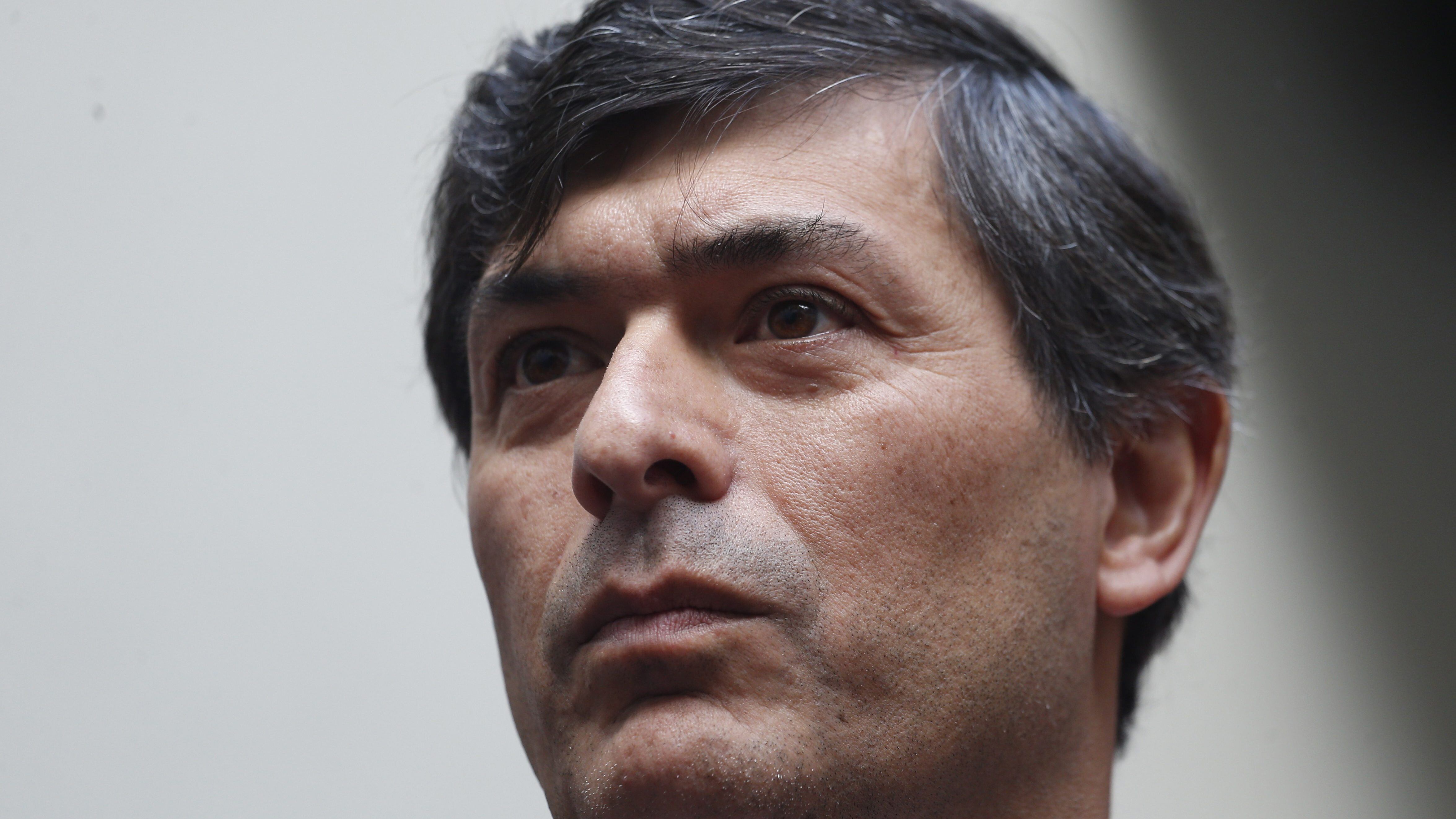 04 de Abril de 2017/SANTIAGOEl Economista Franco Parisi, durante el lanzamiento de su nueva candidatura presidencial en el Café Torres, ubicado en el Centro Cultural Palacio la Moneda.
FOTO: PABLO VERA LISPERGUER/AGENCIAUNO
