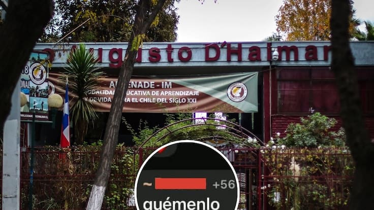 “Quémenlo” y “fusílenlo”: estudiante del Liceo Augusto D’Halmar sufre grave hostigamiento tras rechazar paralización