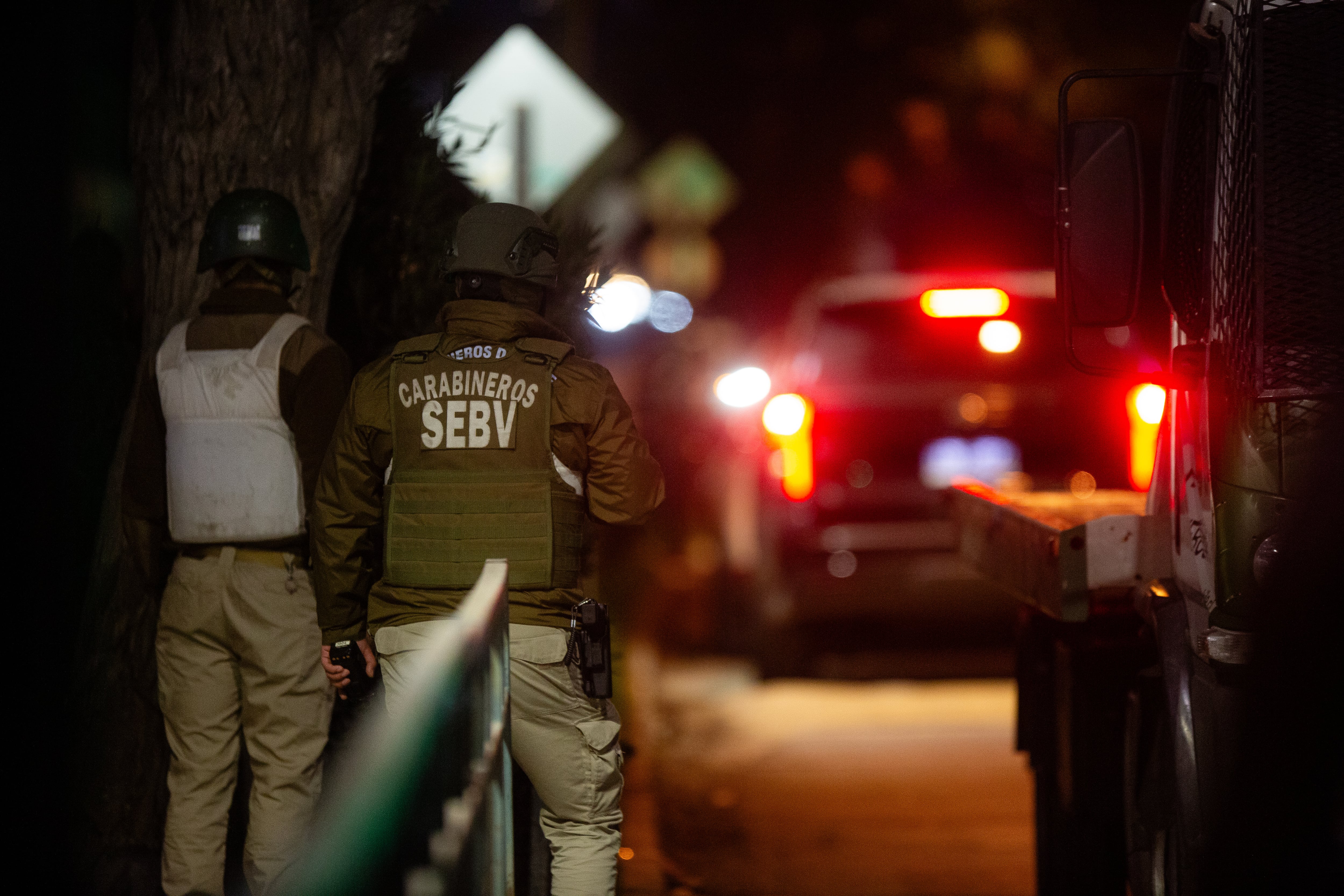 27 de agosto de 2026/RENCAEl OS9 y la fiscalía ECOH investigan el asesinato de un funcionario de Carabineros quien, según información preliminar, intentó frustrar el robo de su vehículo mientras estaba de franco.
FOTO: HANS SCOTT/AGENCIAUNO