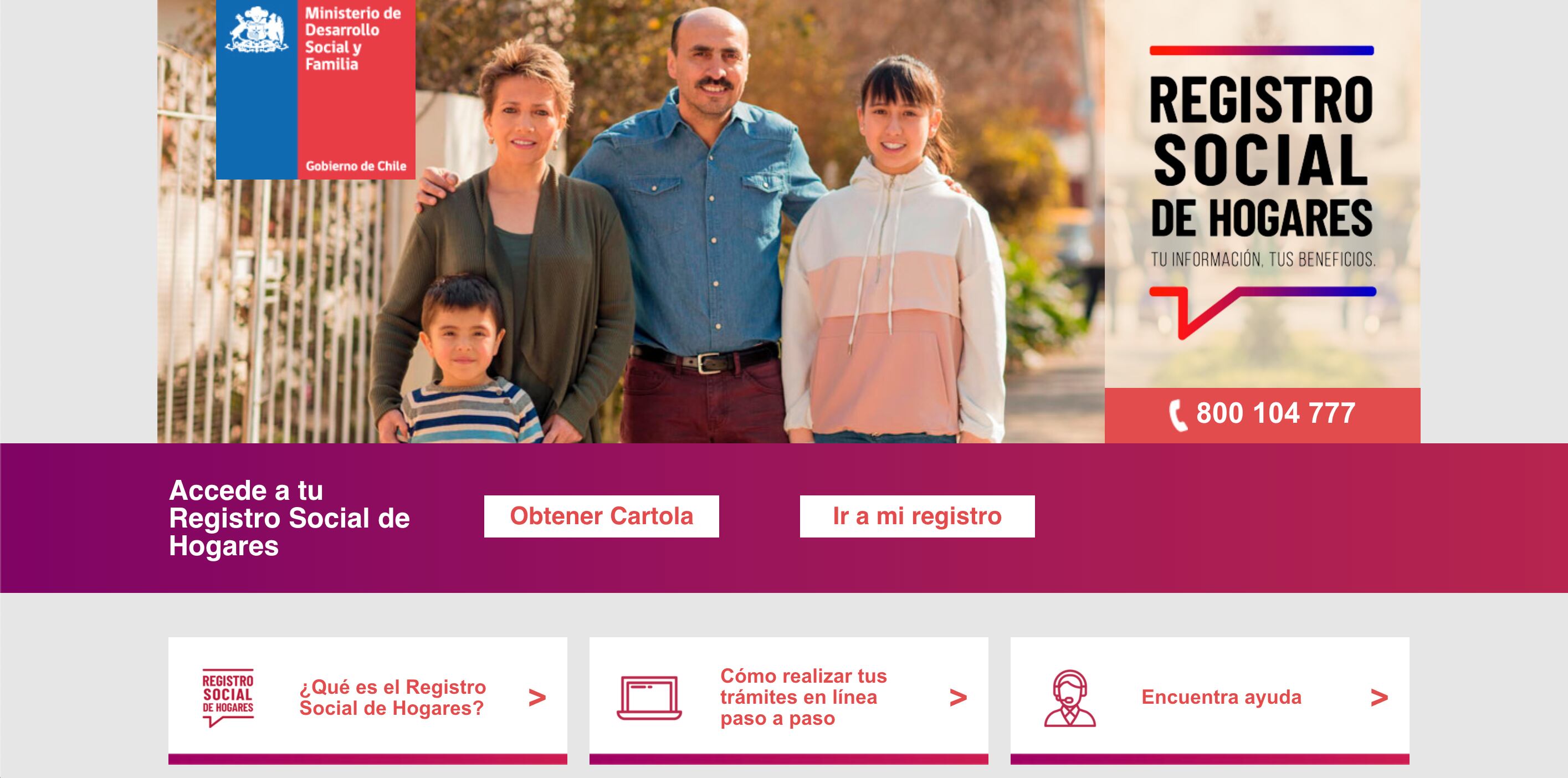 Registro Social de Hogares