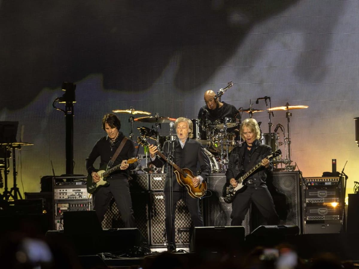 Paul McCartney brindó un emotivo show, sin gusto a despedida
