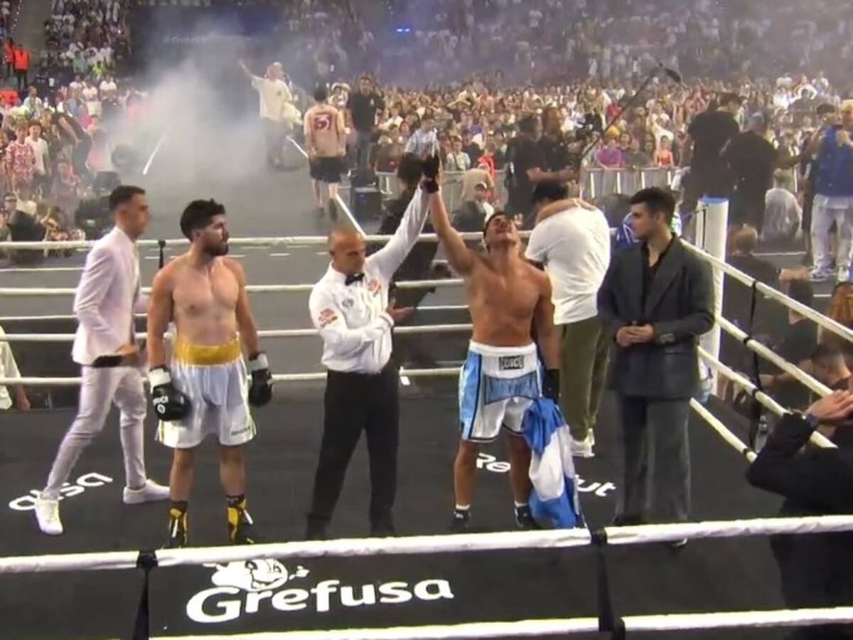 Partió bien, terminó mal: Germán Garmendia no pudo con Coscu y perdió su combate de La Velada del Año 3