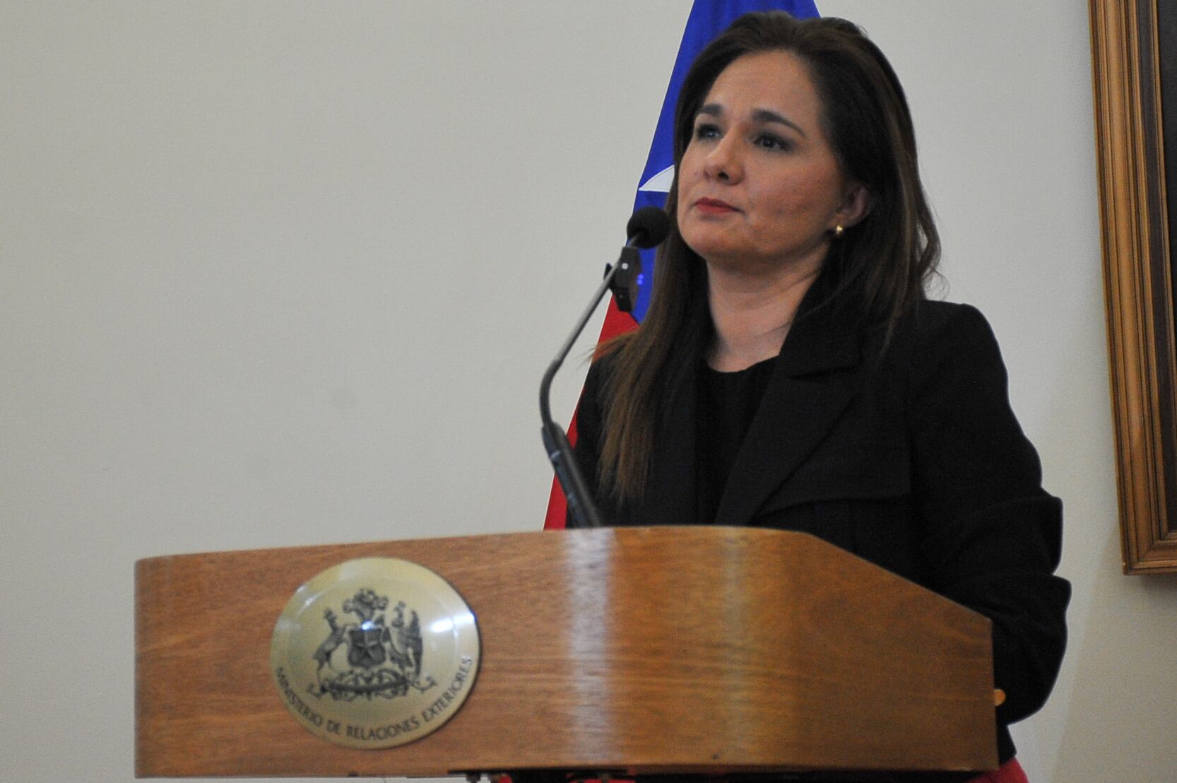 Agencia Uno | La canciller (s) Gloria de la Fuente