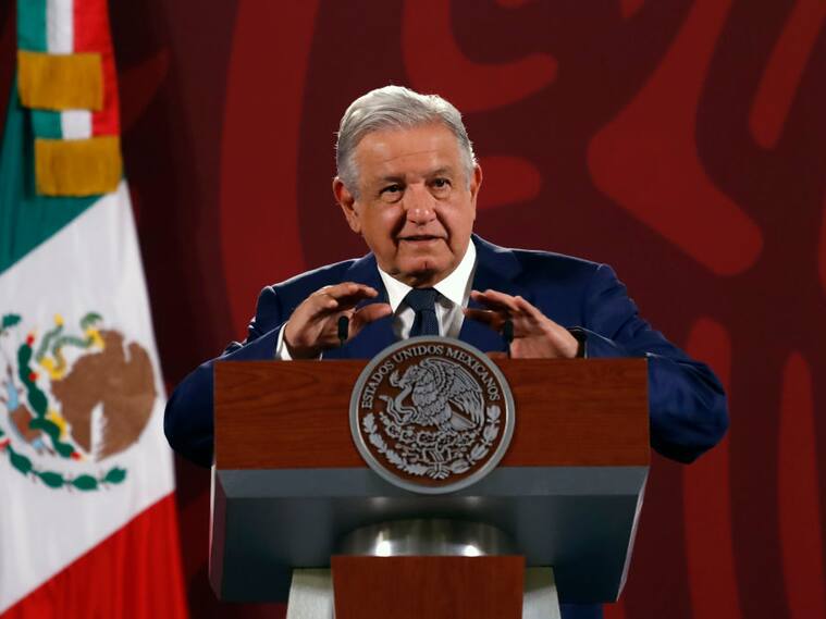 El presidente mexicano Andres Manuel Lopez Obrador