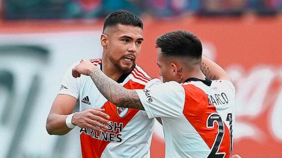 Paulo Díaz le dio el triunfo a River Plate ante San Lorenzo