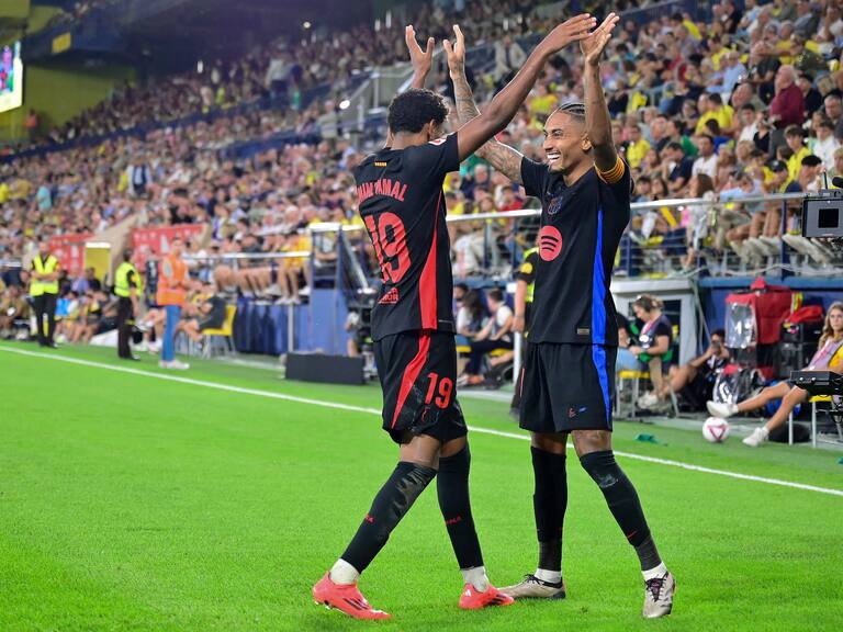 Barcelona se sacude de su derrota en el estreno por Champions League y aplasta al Villarreal