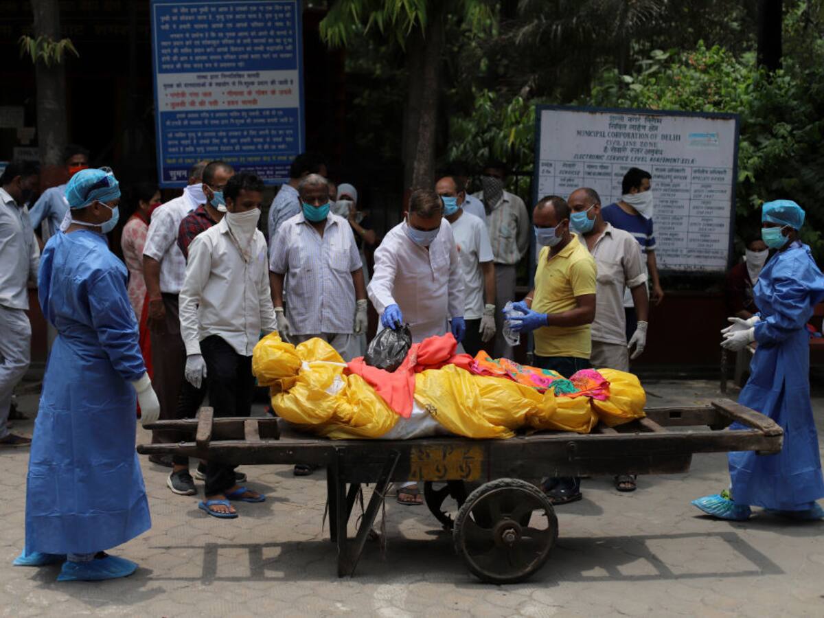 India tuvo un nuevo registro récord de infecciones del coronavirus Covid-19