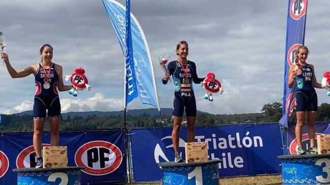 Macarena Salazar, medalla de plata en el Américas Triathlon Cup: "Quedé súper conforme, espero tener más roce competitivo"