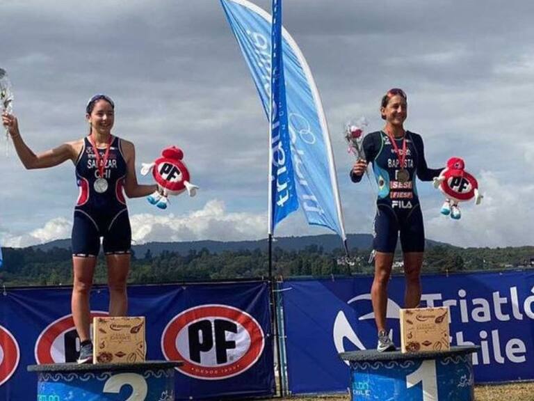 Macarena Salazar, medalla de plata en el Américas Triathlon Cup: «Quedé súper conforme, espero tener más roce competitivo»