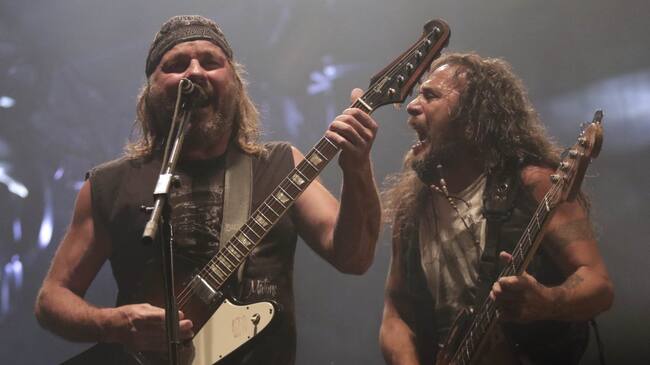 Santiago 14 enero 2017.La Renga se presenta por segunda vez en el Polideportivo del Estadio Nacional.
Christian Iglesias/Aton Chile