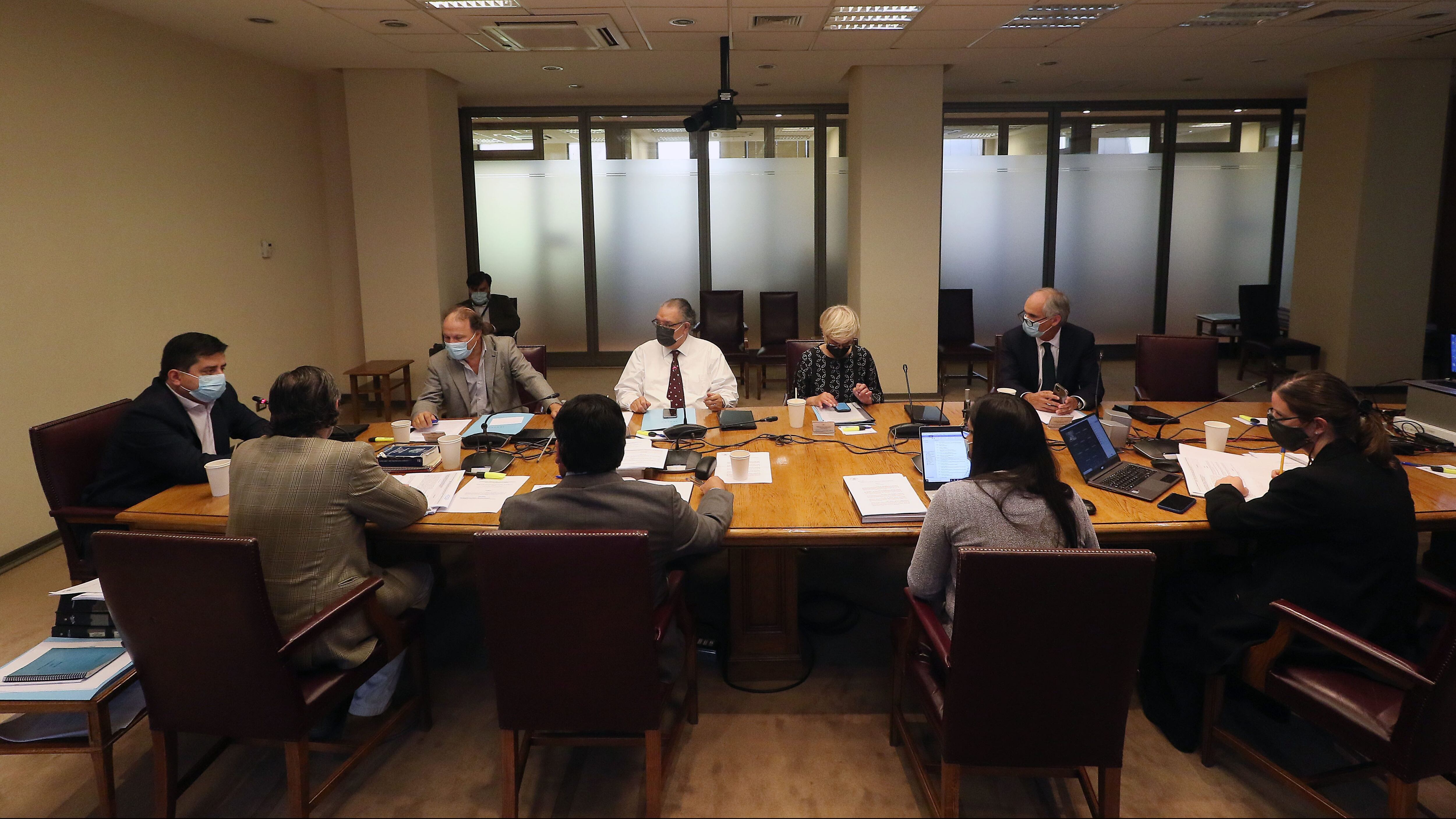 05 DE ENERO DE 2022/VALPARAISOVista general de la sesión de la Comisión de Constitución del Senado, que debate del indulto a los presos del estallido social.
FOTO: LEONARDO RUBILAR CHANDIA/AGENCIAUNO