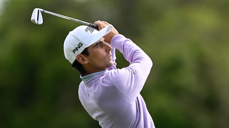 Joaquín Niemann suma un buen inicio en el PGA Championship
