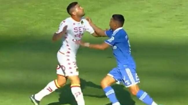 El polémico cruce entre Cristian Palacios y Manuel Fernández en Copa Chile