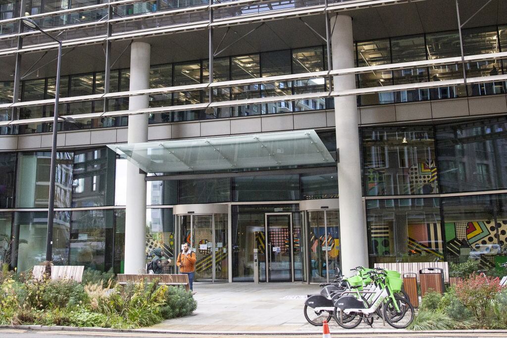 Las oficinas de Meta en la ciudad de Londres