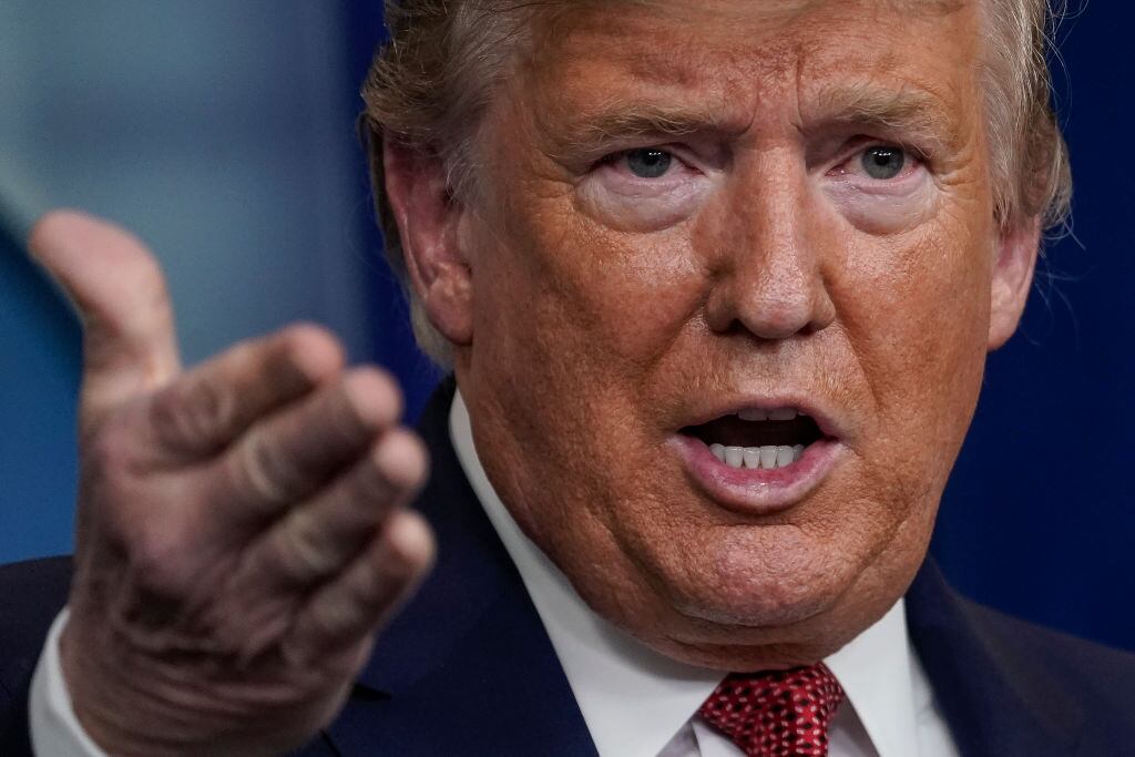 El gobernante republicano Donald Trump
