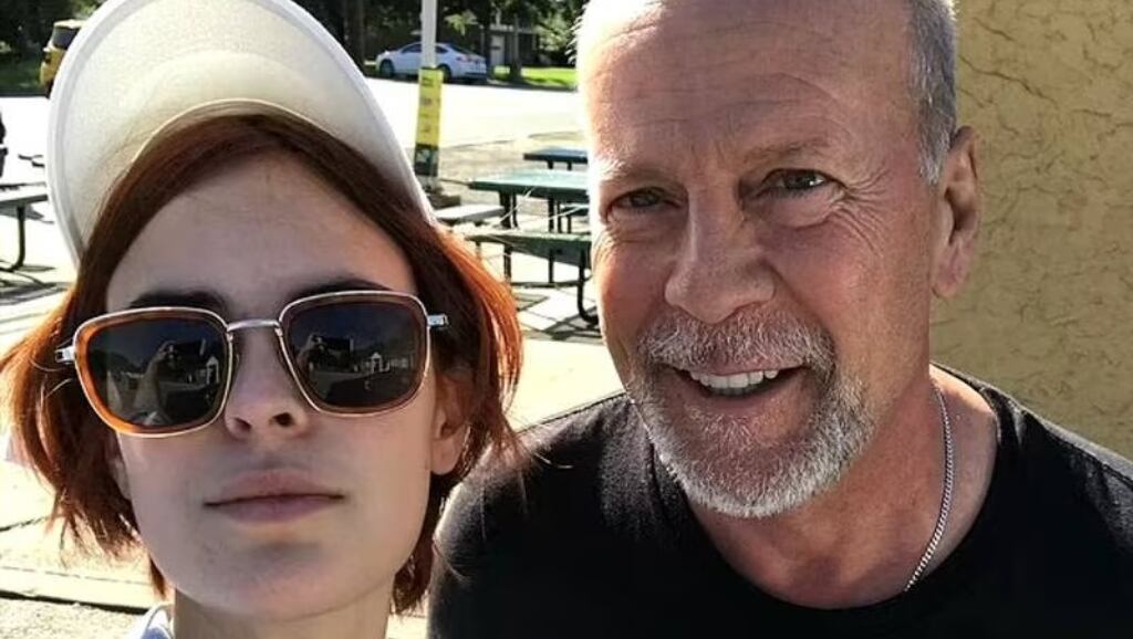 Bruce Willis y su hija Tallulah