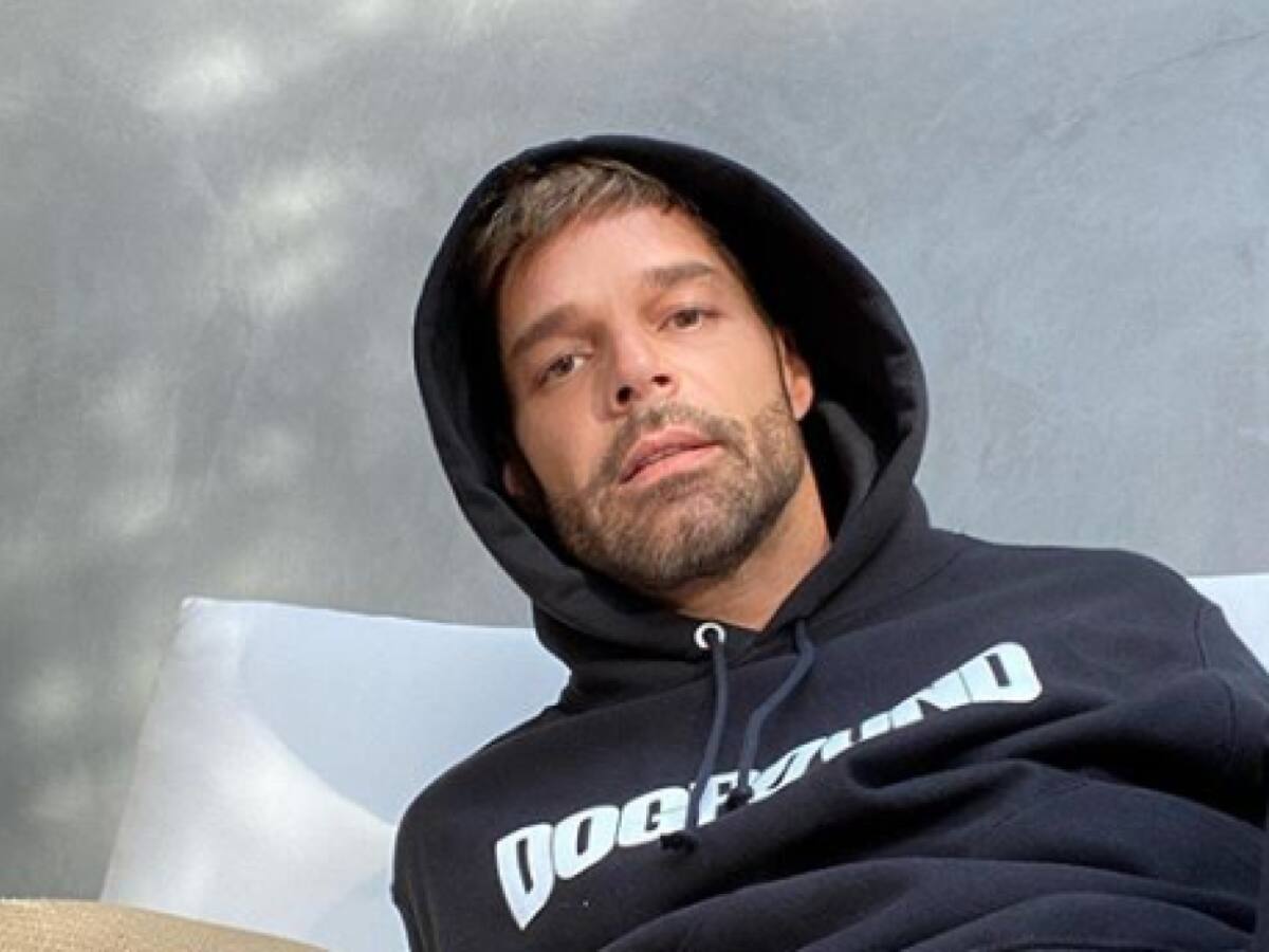 «La vida bajo cuarentena»: Ricky Martin compartió linda postal junto a toda su familia por primera vez
