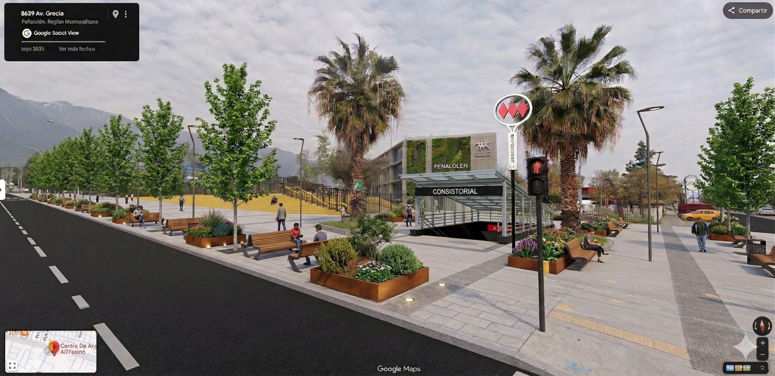Municipios de La Reina y Peñalolén proponen extender la línea 3 del Metro