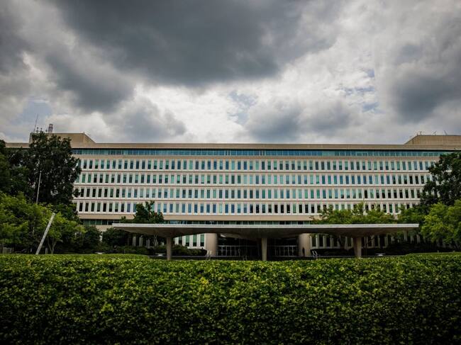 El cuartel general de la CIA en la ciudad de Langley en Estados Unidos