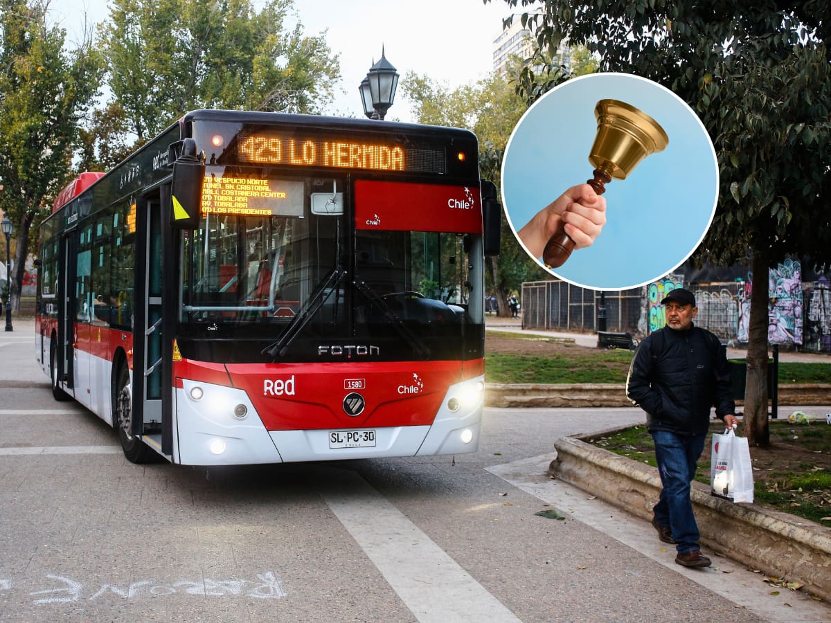 ¿Por qué algunas micros en Santiago emiten un sonido de campanas? Esta es la curiosa razón