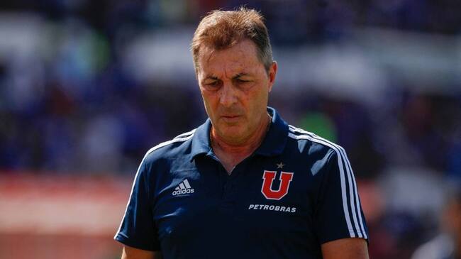 10 de Marzo del 2019/ SANTIAGOEl DT de Universidad de Chile, Frank Dario Kudelka,durante el parido valido por la cuarta fecha del Campeonato 2019, entre los equipos de Universidad de Chile vs Union Espaola, disputado en el Estadio Nacional.
FOTO: SEBASTIAN ORIA/AGENCIAUNO