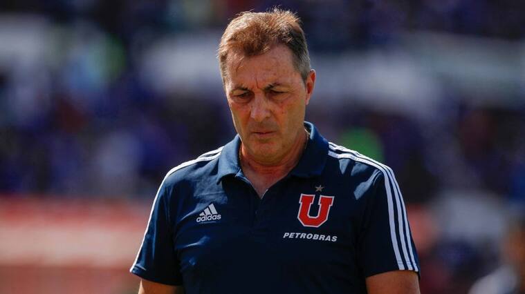 10 de Marzo del 2019/ SANTIAGOEl DT de Universidad de Chile, Frank Dario Kudelka,durante el parido valido por la cuarta fecha del Campeonato 2019, entre los equipos de Universidad de Chile vs Union Espaola, disputado en el Estadio Nacional.
FOTO: SEBASTIAN ORIA/AGENCIAUNO