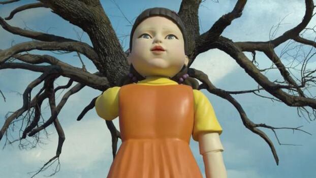 Muñeca de El Juego del Calamar es real.