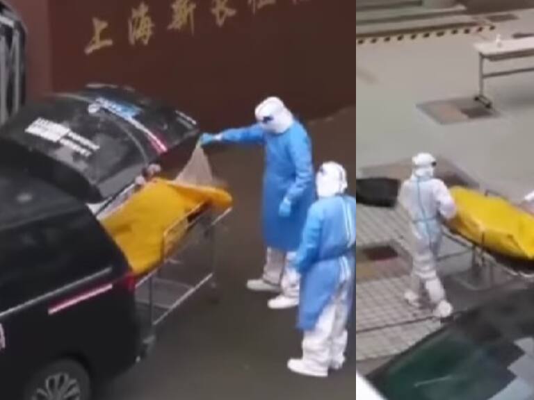 Covid en Shanghai: anciano que creían muerto «revive» en la furgoneta de la funeraria