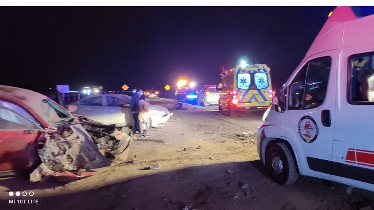 Accidente de tránsito, Ruta 5 Sur, Requínoa