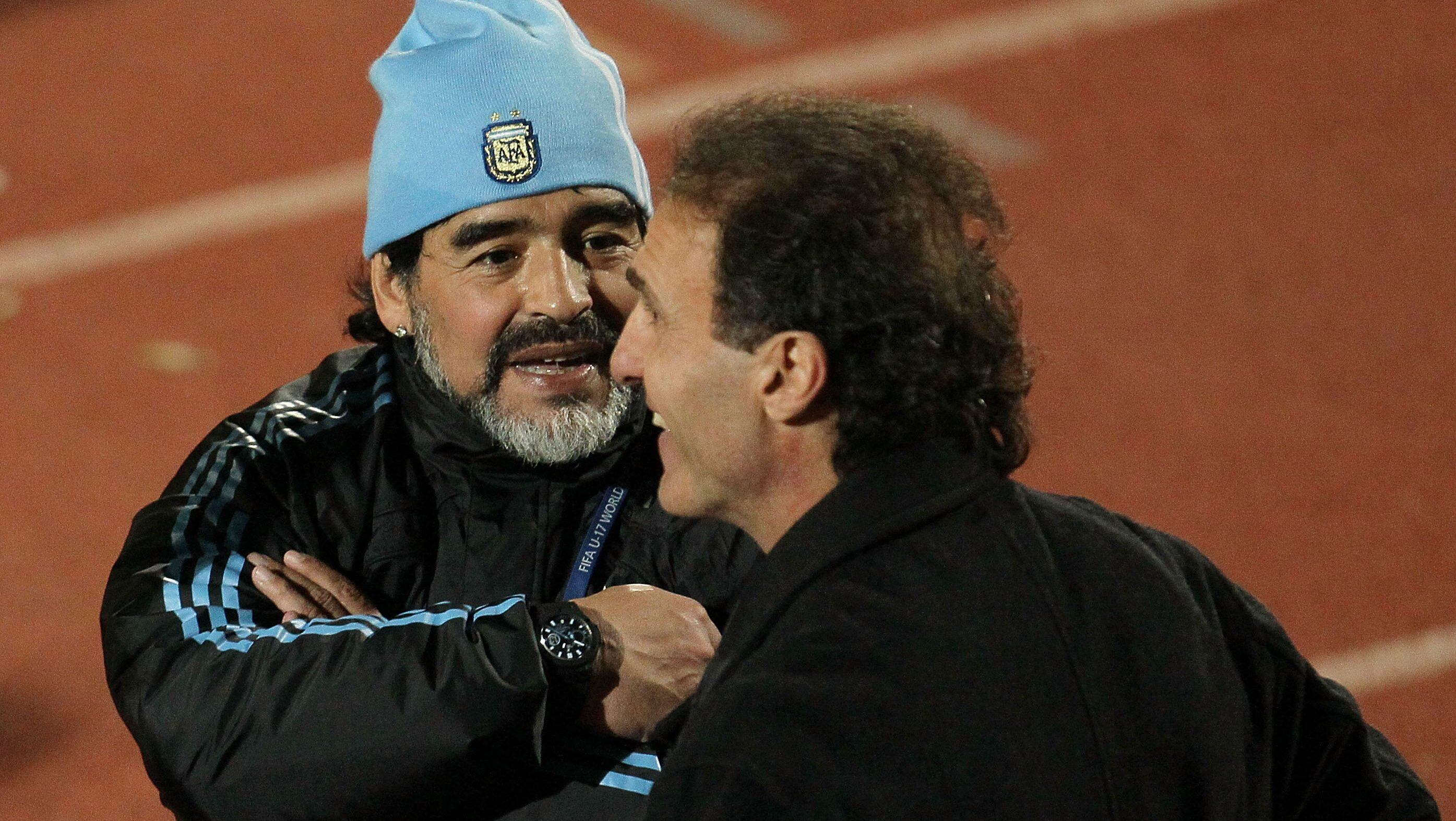 Oscar Ruggeri Diego Maradona