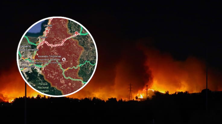 Incendios forestales en Chile: así puedes revisar el mapa de los siniestros en tiempo real a través de Google