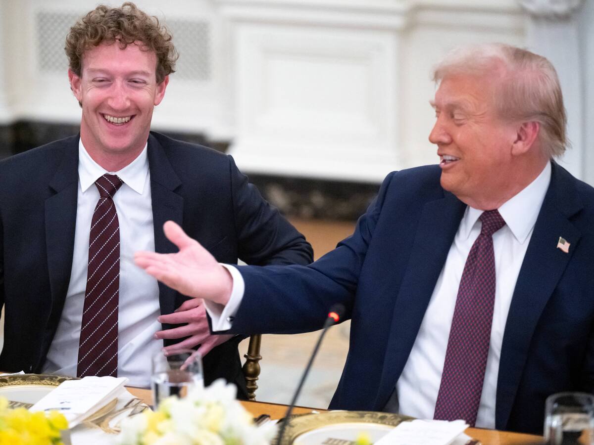 Mark Zuckerberg llega al gobierno de Trump mientras la Casa Blanca promete una nueva “edad de oro”