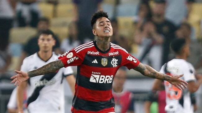 "Un golazo así es para recordarlo": La reacción de Erick Pulgar tras su primera anotación con Flamengo