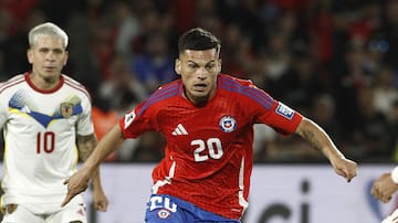 Lucas Cepeda es el héroe de La Roja con su doblete ante Venezuela