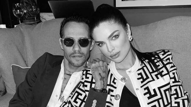 Marc Anthony y Nadia Ferreira