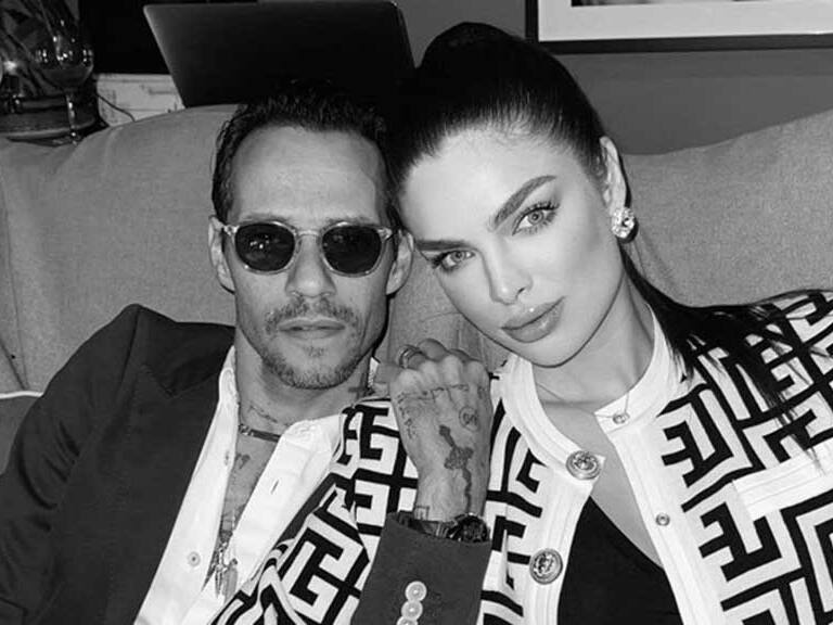 Marc Anthony y Nadia Ferreira