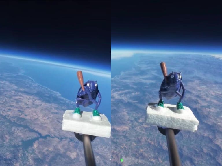 Hito científico: estudiantes de Colina lanzan globo a la estratósfera y captan la curvatura de la Tierra