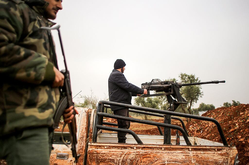 Dos milicianos del grupo terrorista Al Qaeda en Siria