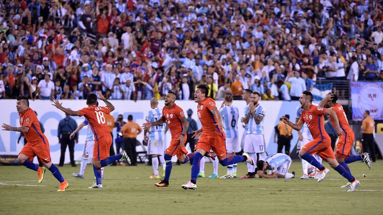 Chile y Argentina en la final de la Copa América Centenario | Getty Images
