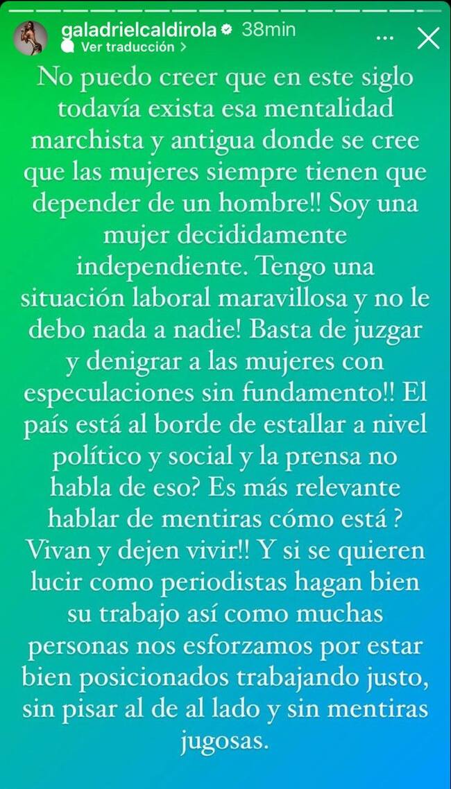 Instagram: @galadrielcaldirola
