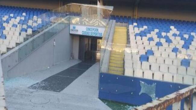 Alcaldía de Concepción cifró en más de 10 millones de pesos los daños al Ester Roa Rebolledo durante la Supercopa