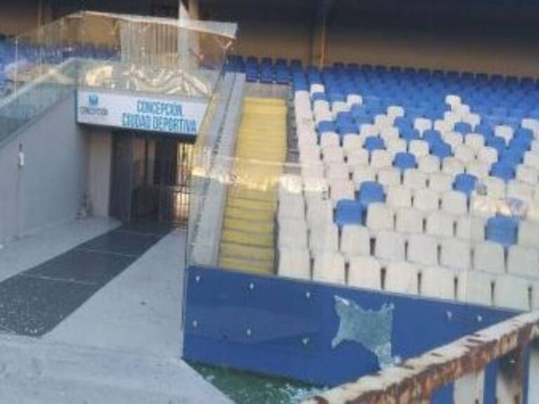 Alcaldía de Concepción cifró en más de 10 millones de pesos los daños al Ester Roa Rebolledo durante la Supercopa