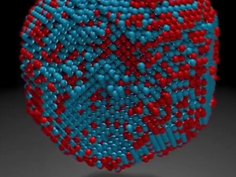 Logran la primera imagen en 3D de los átomos que componen una nanopartícula