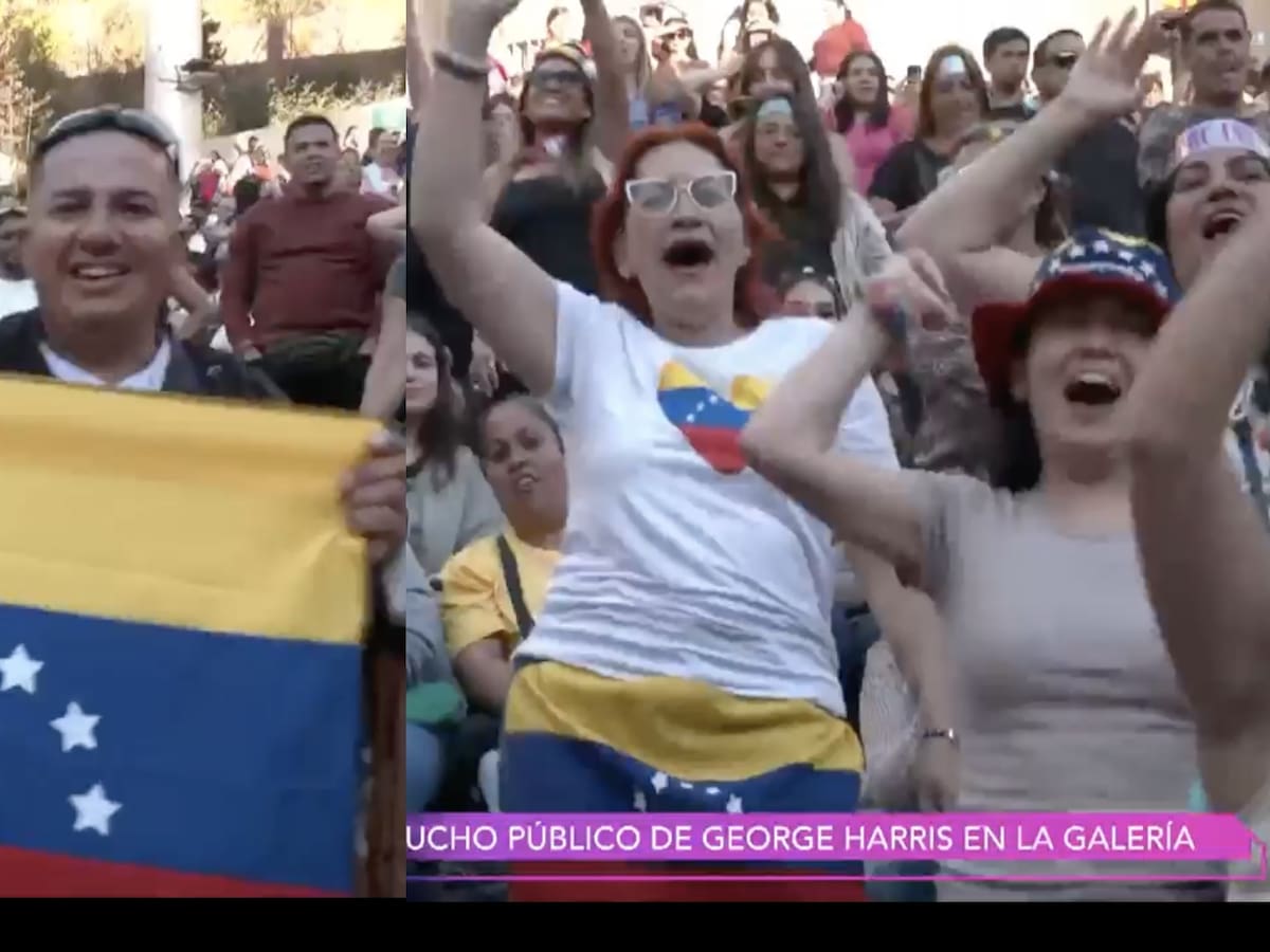 “Es una religión”: euforia venezolana en la Quinta Vergara en apoyo a debut de George Harris en Festival de Viña 2025