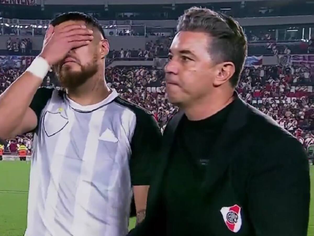 Paulo Díaz protagoniza triste imagen y desata la furia de los hinchas de River por un gesto tras la eliminación en Copa Libertadores