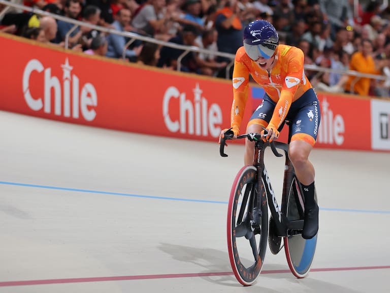 Defendió su oro en un Mundial de Ciclismo en Chile y sorprende con una curiosa recomendación: “Hay muy buenas cafeterías”