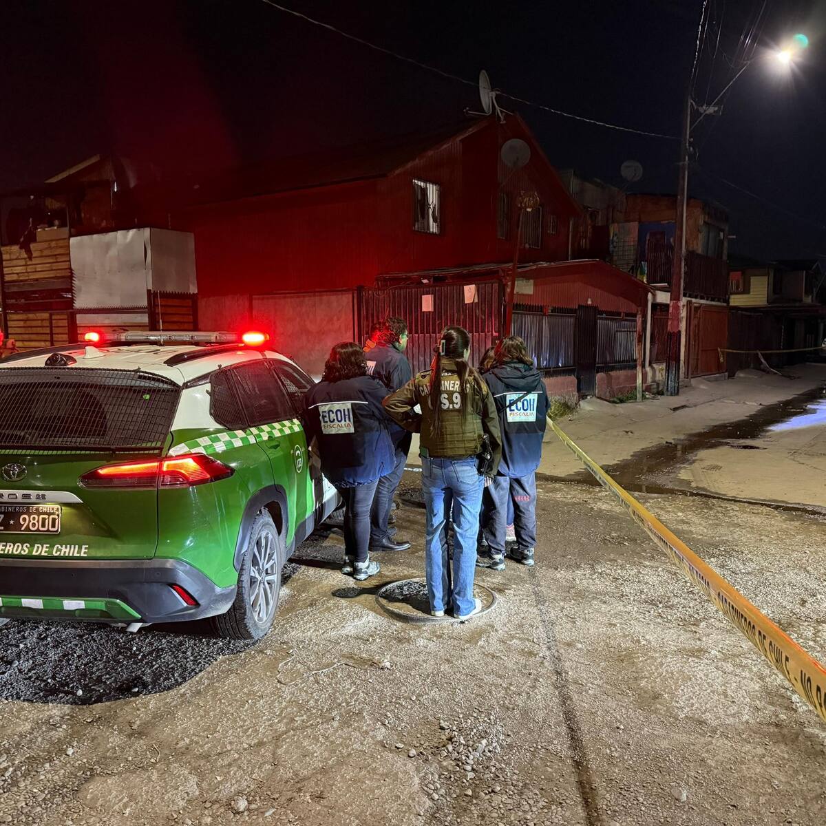 Violenta noche en La Pintana: dos balaceras dejan un muerto y tres heridos